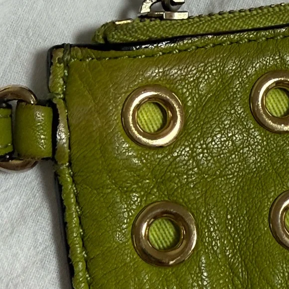 Michael Kors Olive Eyelet Clutch - Picture 2 of 9